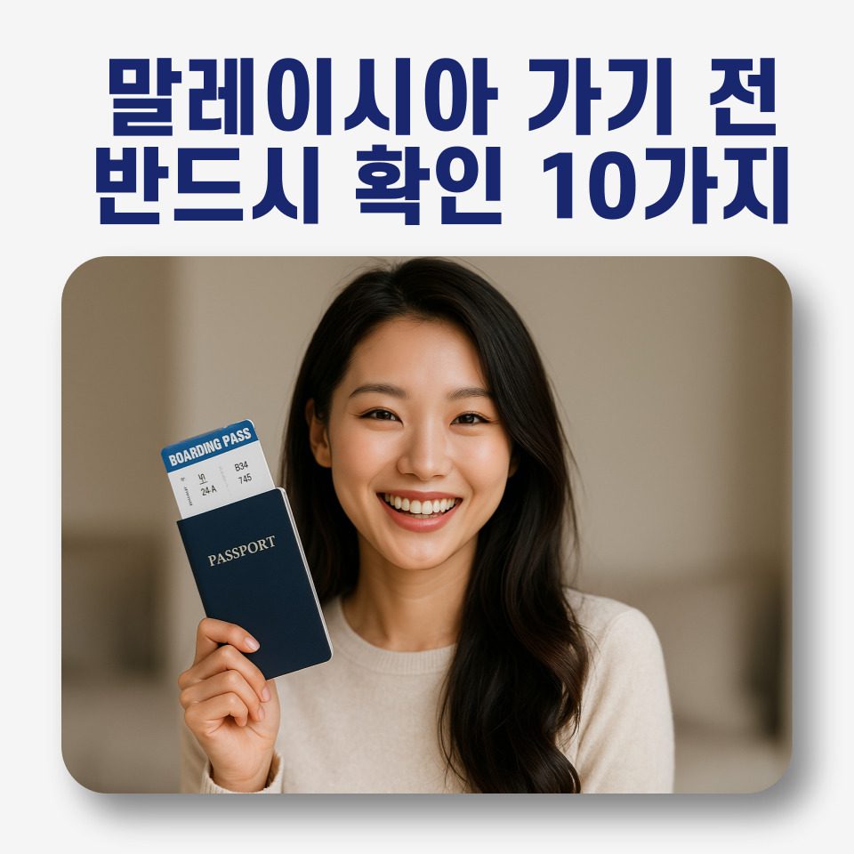 📢✈️ 말레이시아 입국 심사, 이것만 알면 끝! 필수 준비물 & 주의사항 완벽 정리
