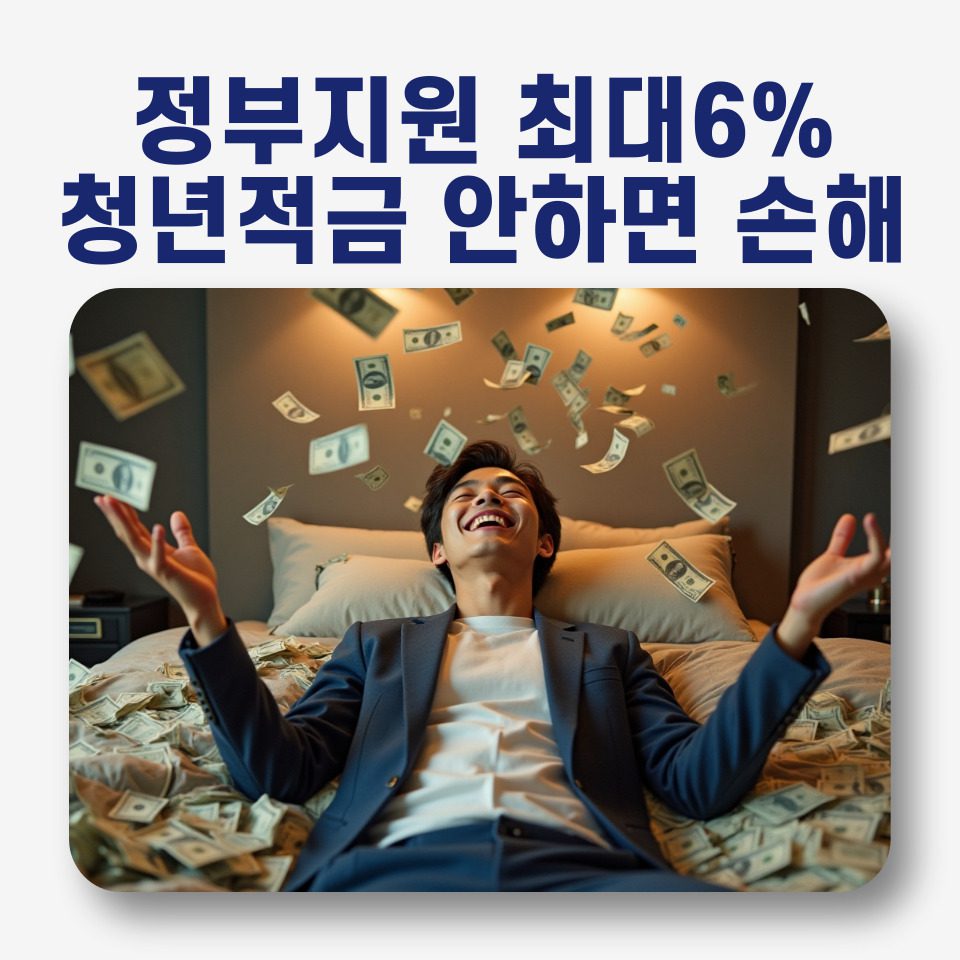💰 정부지원 최대6% , “청년 적금” 총정리! 🚀