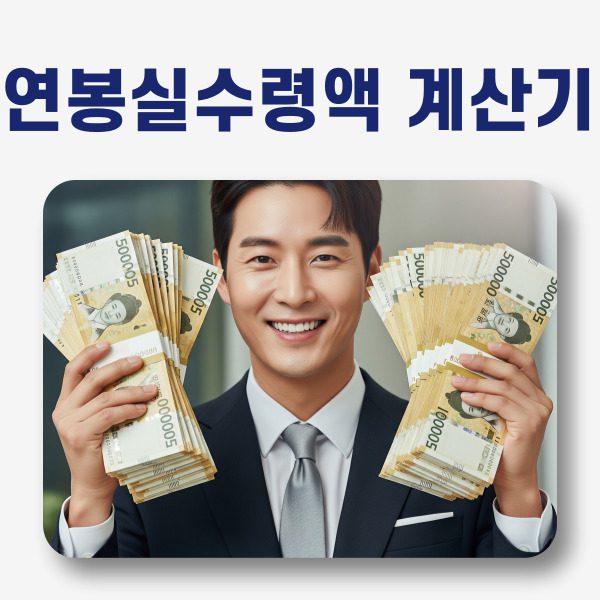 연봉 실수령액 계산기