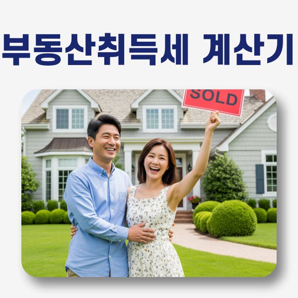 🏠부동산 취득세 계산기