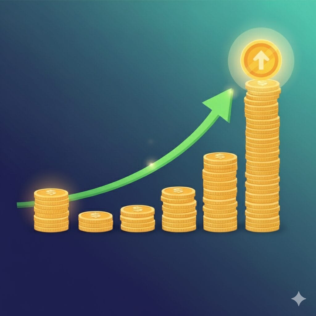 주식 투자의 복리 설명